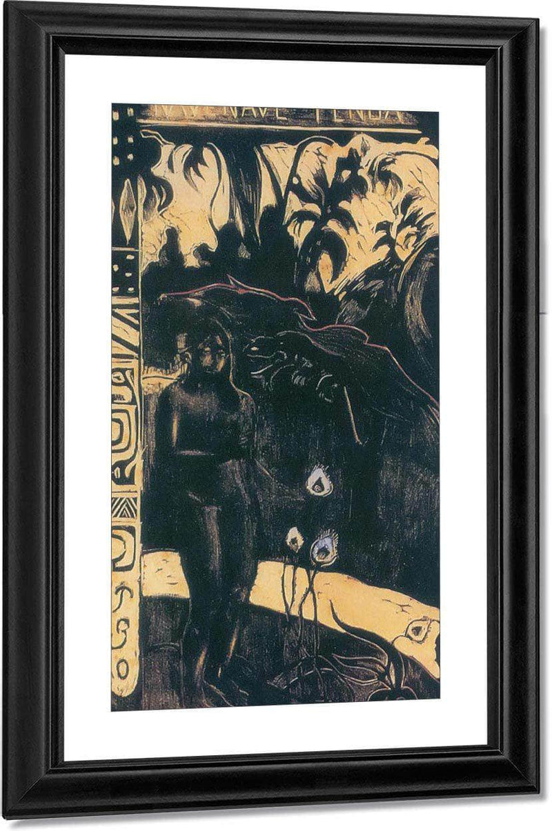 Nava Nava Fennua ( Delicious Earth) By Paul Gauguin Fine Art Print