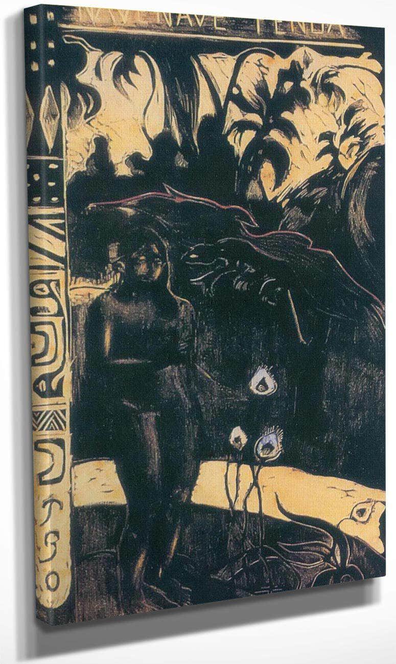 Nava Nava Fennua ( Delicious Earth) By Paul Gauguin Fine Art Print