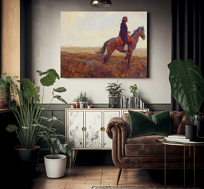 Navajo By Maynard Dixon Fine Art Print