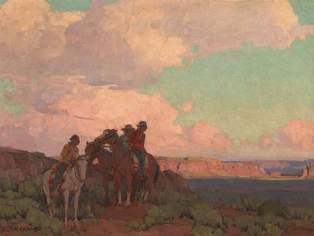 Navajo Country 1942 By Edgar Payne Fine Art Print