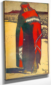 Navajo Indian From Life By Maynard Dixon Fine Art Print