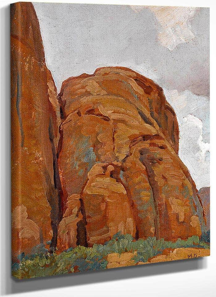 Navajo Reservation 1922 By Maynard Dixon Fine Art Print