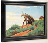 Navajo Sun Shelter (No. 85) 1922 By Maynard Dixon Fine Art Print
