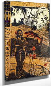 Nave Nave Fenua By Eugene Henri Paul Gauguin Fine Art Print
