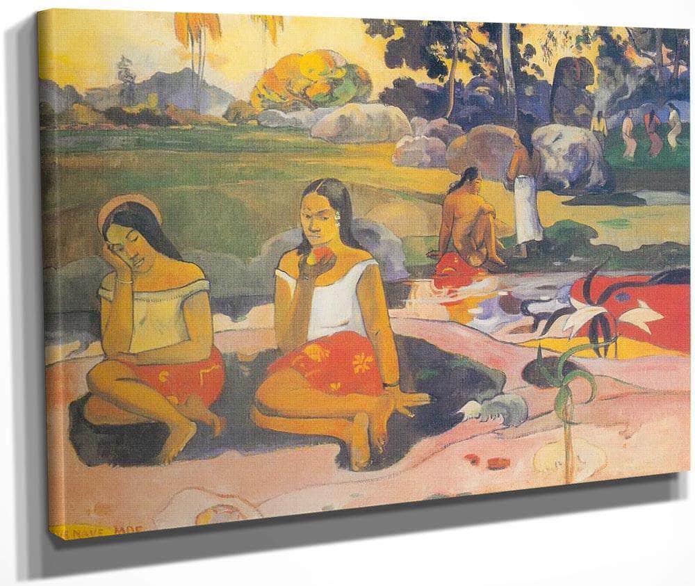 Nave Nave Moe ( Sweet Dreams ) Or Sacred Spring By Paul Gauguin Fine Art Print