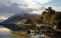 Near Barmouth, North Wales Painting Sidney Richard Percy Canvas Art Fine Art Print