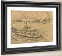 Near St. Louis Missouri By Francis Luis Mora Fine Art Print