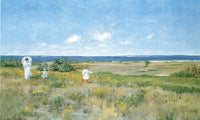 Near The Beach By William Merrit Chase Fine Art Print