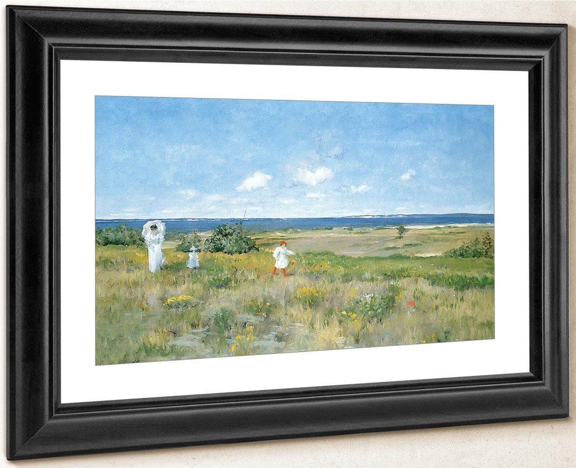 Near The Beach By William Merrit Chase Fine Art Print