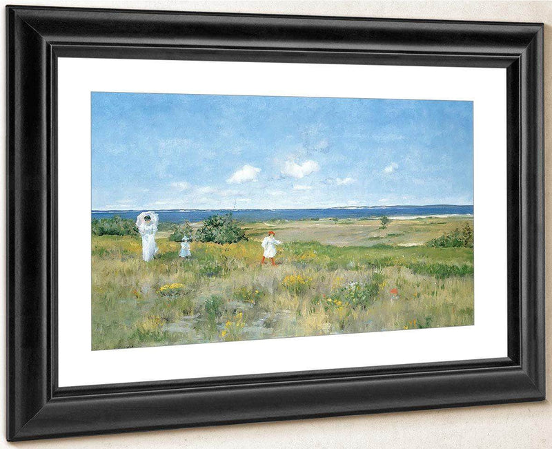 Near The Beach By William Merrit Chase Fine Art Print