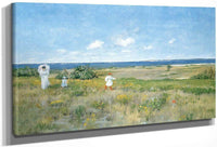 Near The Beach By William Merrit Chase Fine Art Print