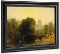 Near The Thames Lock Windsor By Joseph Mallord William Turner Fine Art Print