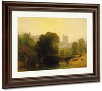 Near The Thames Lock Windsor By Joseph Mallord William Turner Fine Art Print