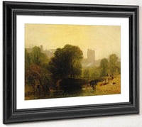 Near The Thames Lock Windsor By Joseph Mallord William Turner Fine Art Print