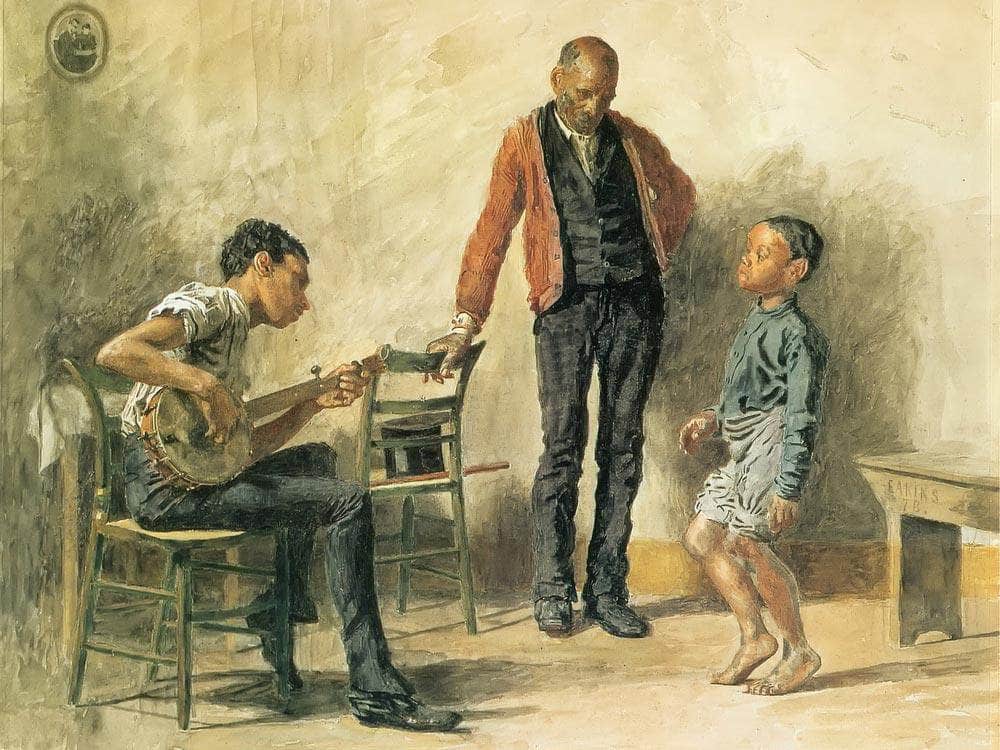 Negro Boy Dancing 1878 By Thomas Eakins Fine Art Print