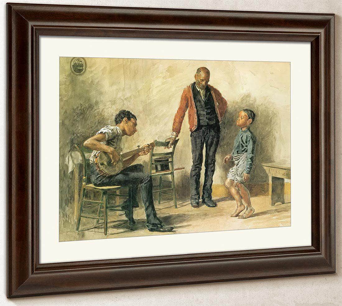 Negro Boy Dancing 1878 By Thomas Eakins Fine Art Print