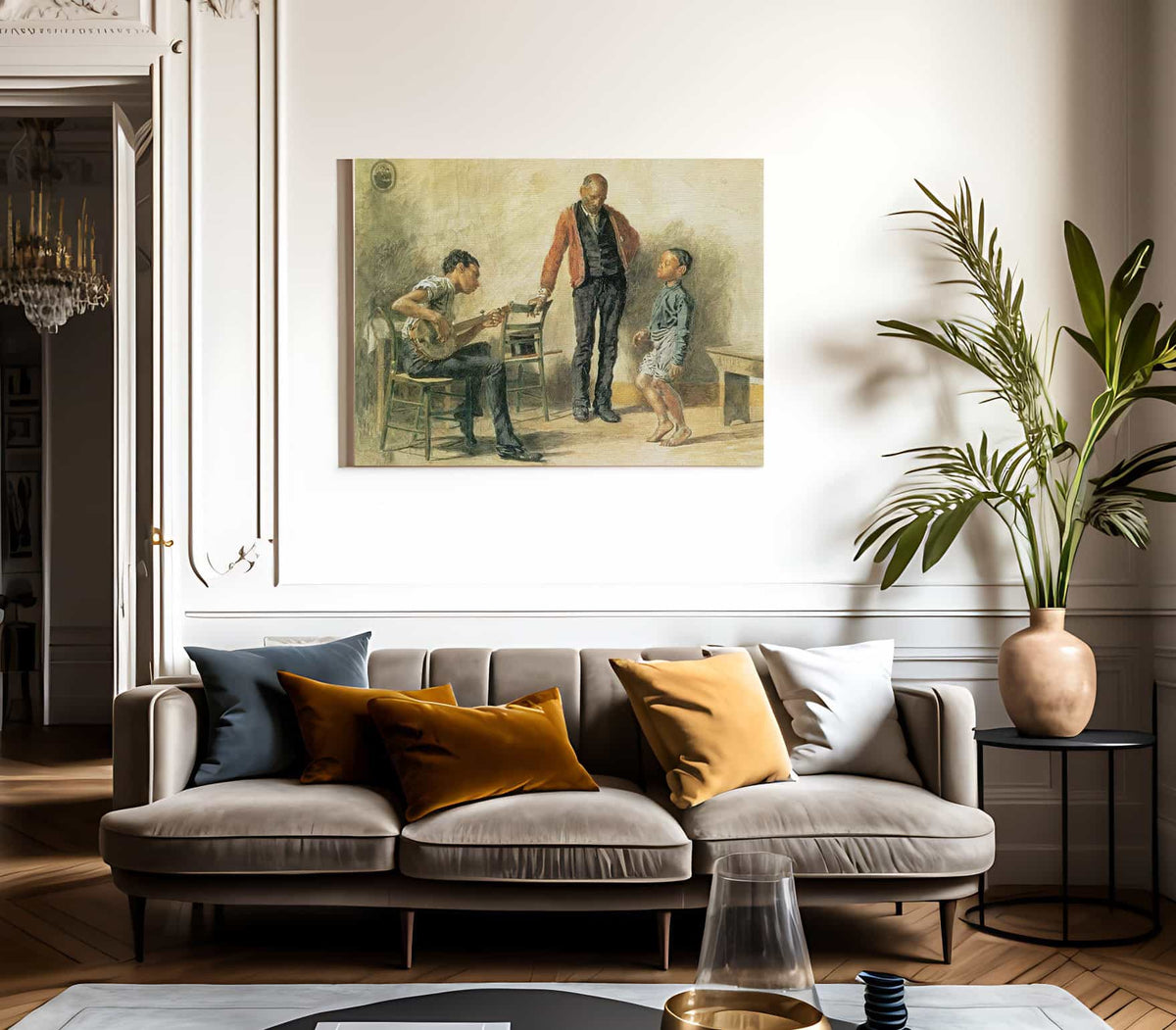 Negro Boy Dancing 1878 By Thomas Eakins Fine Art Print