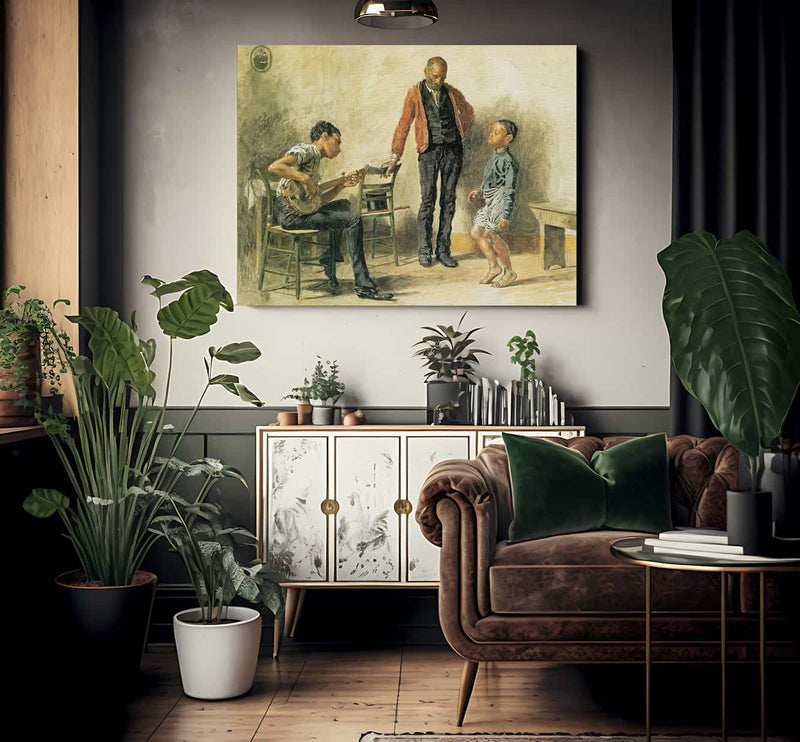 Negro Boy Dancing 1878 By Thomas Eakins Fine Art Print