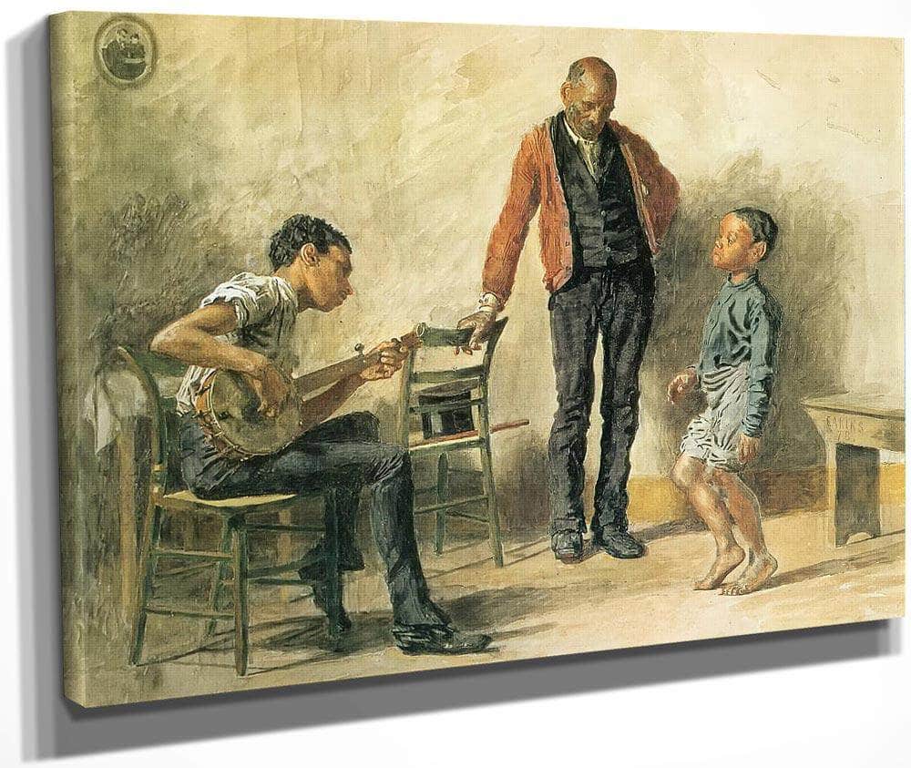 Negro Boy Dancing 1878 By Thomas Eakins Fine Art Print