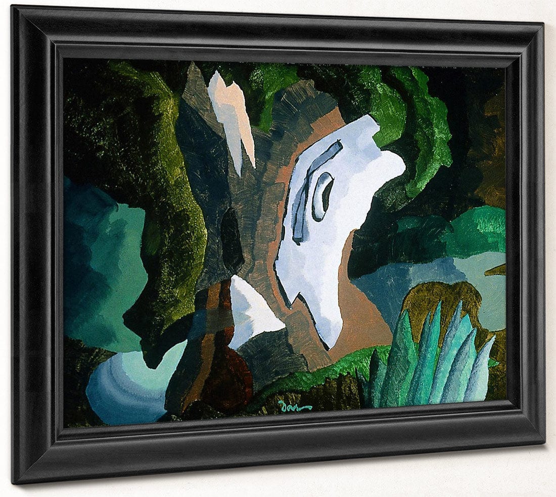 Neighborly Attempt At Murder By Arthur Dove Fine Art Print