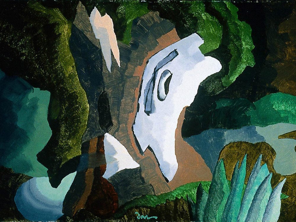 Neighborly Attempt At Murder By Arthur Dove Fine Art Print