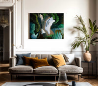 Neighborly Attempt At Murder By Arthur Dove Fine Art Print