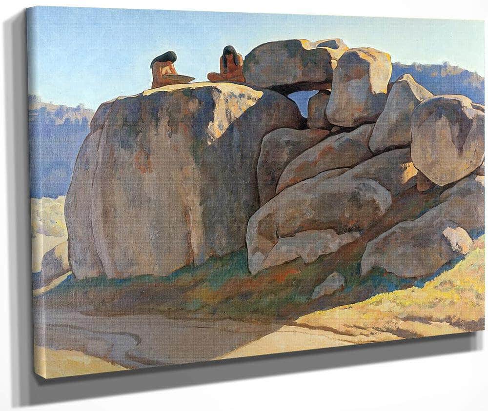 Neolithic Afternoon By Maynard Dixon Fine Art Print