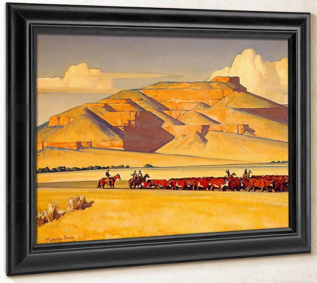 Nevada By Maynard Dixon Fine Art Print