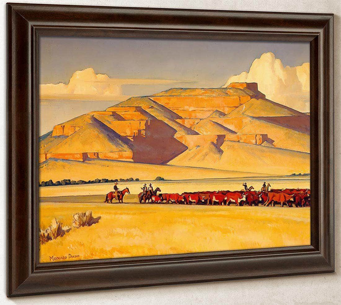 Nevada By Maynard Dixon Fine Art Print