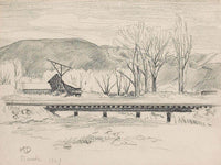 Nevada Landscape 1927 By Maynard Dixon Fine Art Print