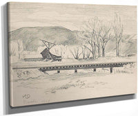 Nevada Landscape 1927 By Maynard Dixon Fine Art Print