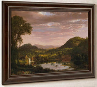 New England Landscape (Evening After A Storm) By Fredric Edwin Church Fine Art Print