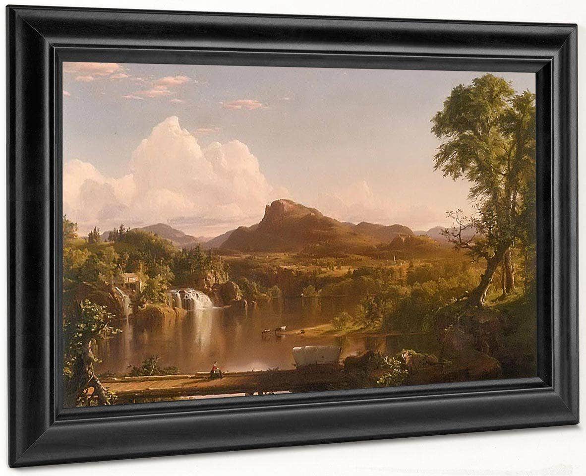 New England Scenery By Frederic Edwin Church Fine Art Print