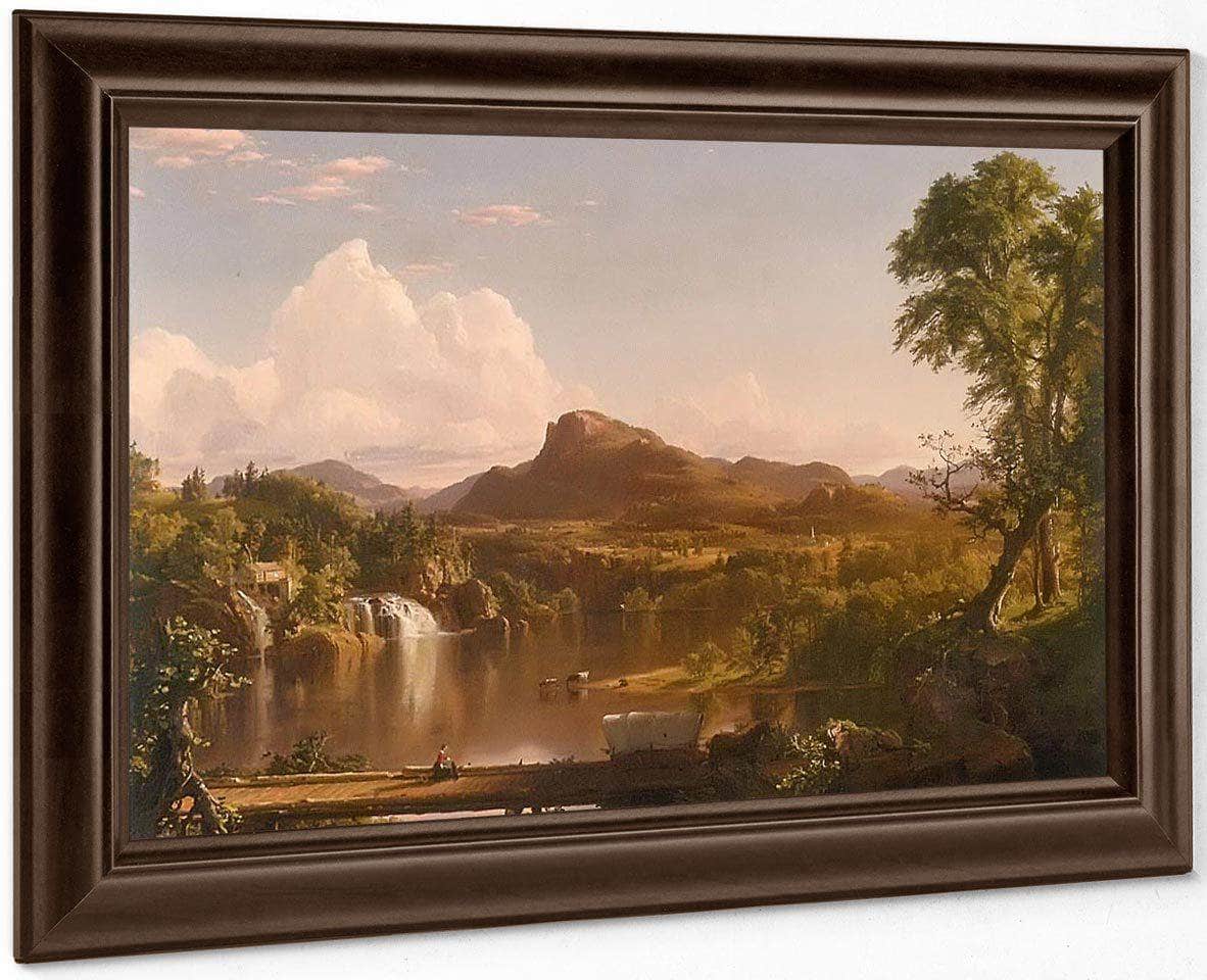 New England Scenery By Frederic Edwin Church Fine Art Print