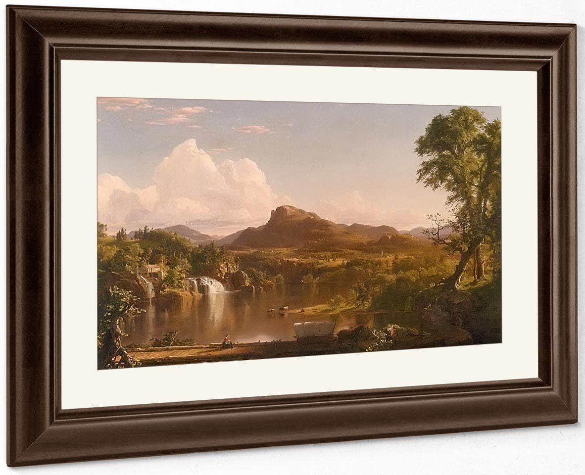 New England Scenery By Frederic Edwin Church Fine Art Print