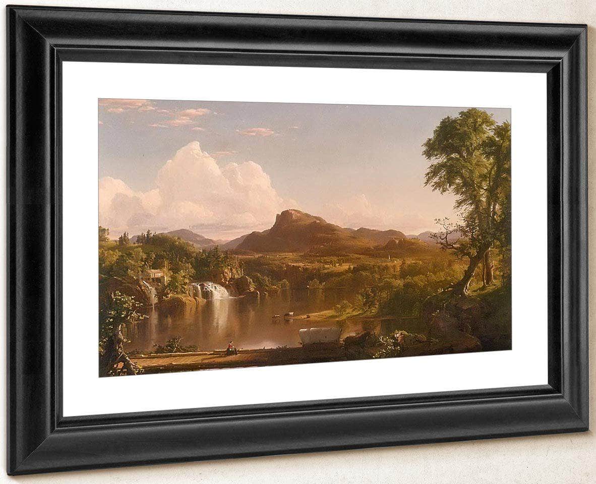 New England Scenery By Frederic Edwin Church Fine Art Print