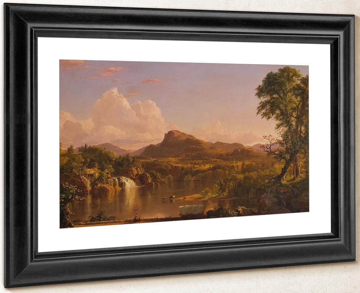 New England Scenery By Fredric Edwin Church Fine Art Print