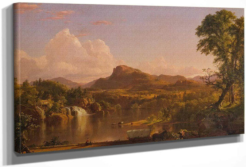 New England Scenery By Fredric Edwin Church Fine Art Print