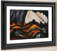 New Mexico Recollections Storm By Marsden Hartley Fine Art Print