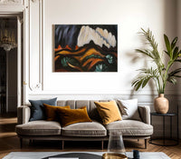 New Mexico Recollections Storm By Marsden Hartley Fine Art Print