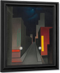 New Moon New York By George Ault Fine Art Print