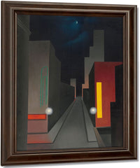 New Moon New York By George Ault Fine Art Print