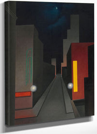 New Moon New York By George Ault Fine Art Print