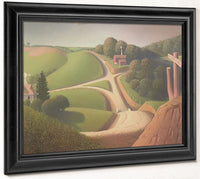 New Road By Grant Wood Fine Art Print