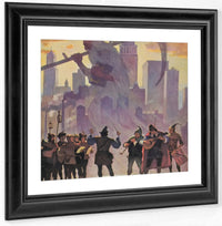 New Years Day By NC Wyeth Fine Art Print