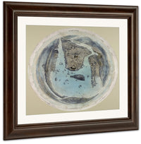 New York And Environs By John Bachmann Fine Art Print