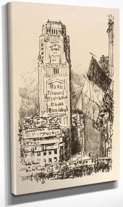 New York Bouquet By Childe Hassam Fine Art Print