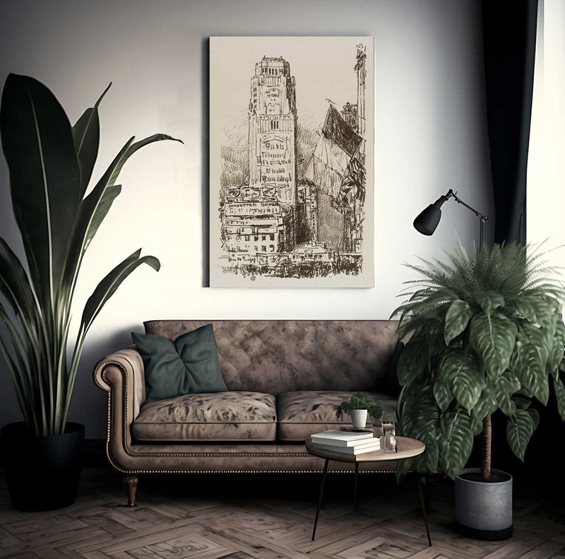 New York Bouquet By Childe Hassam Fine Art Print