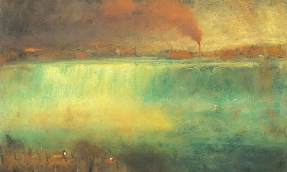 Niagara By George By Inness Fine Art Print
