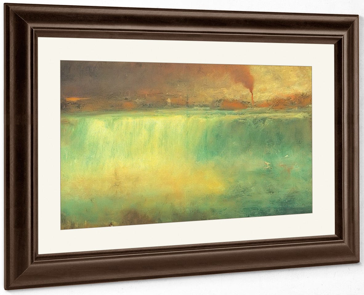 Niagara By George By Inness Fine Art Print